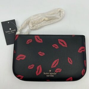 Kate Spade Madison Lip Toss Pochette Black Multi